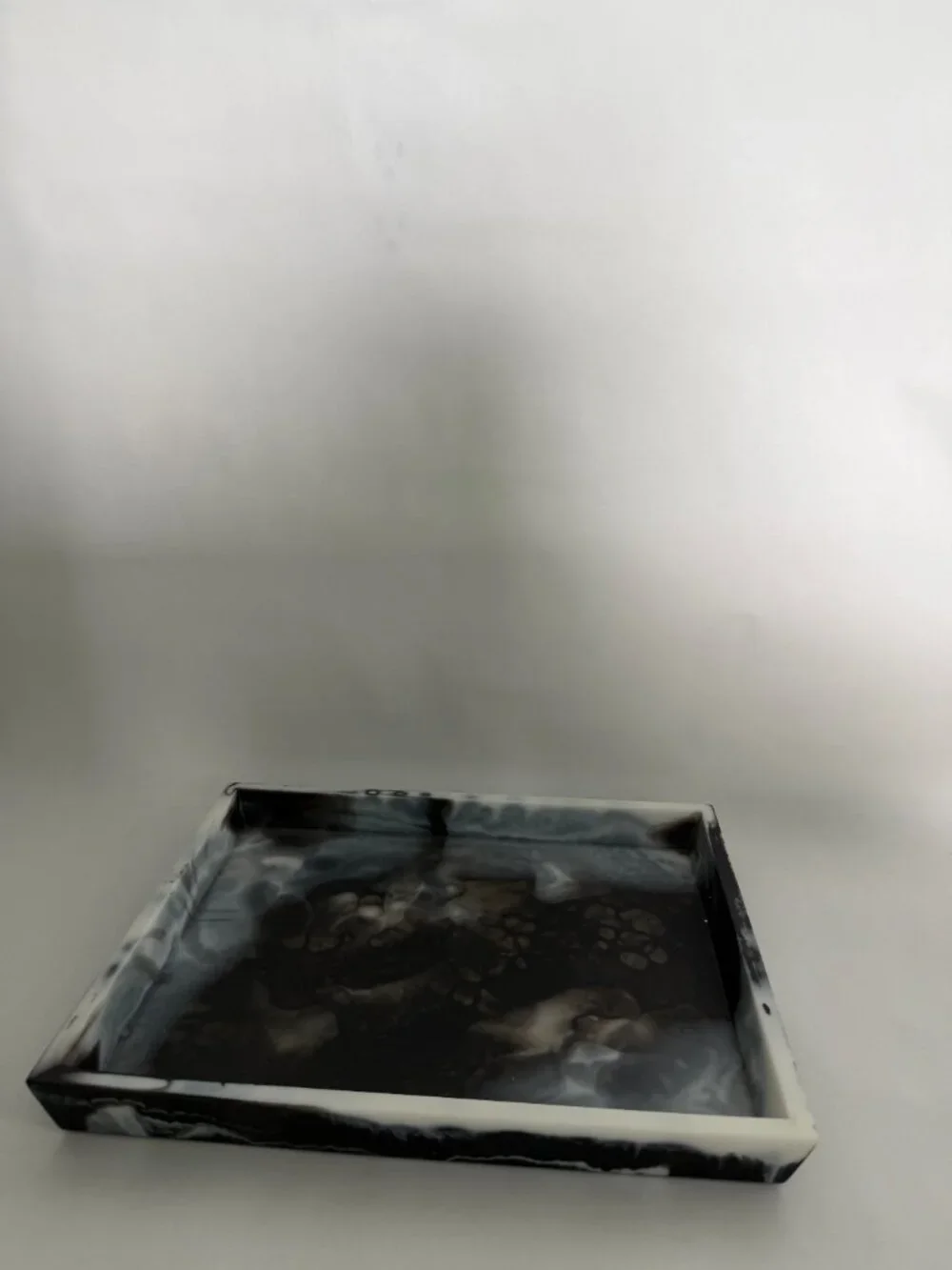 Pigeon and Poodle - Bahia Black Swirl - Designer Tray Set